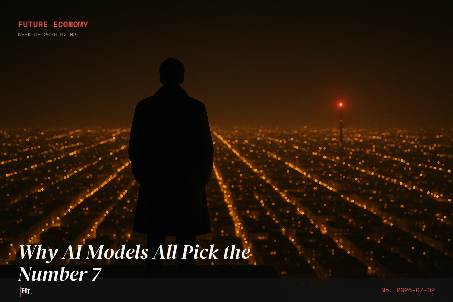 Why AI Models All Pick the Number 7 cover